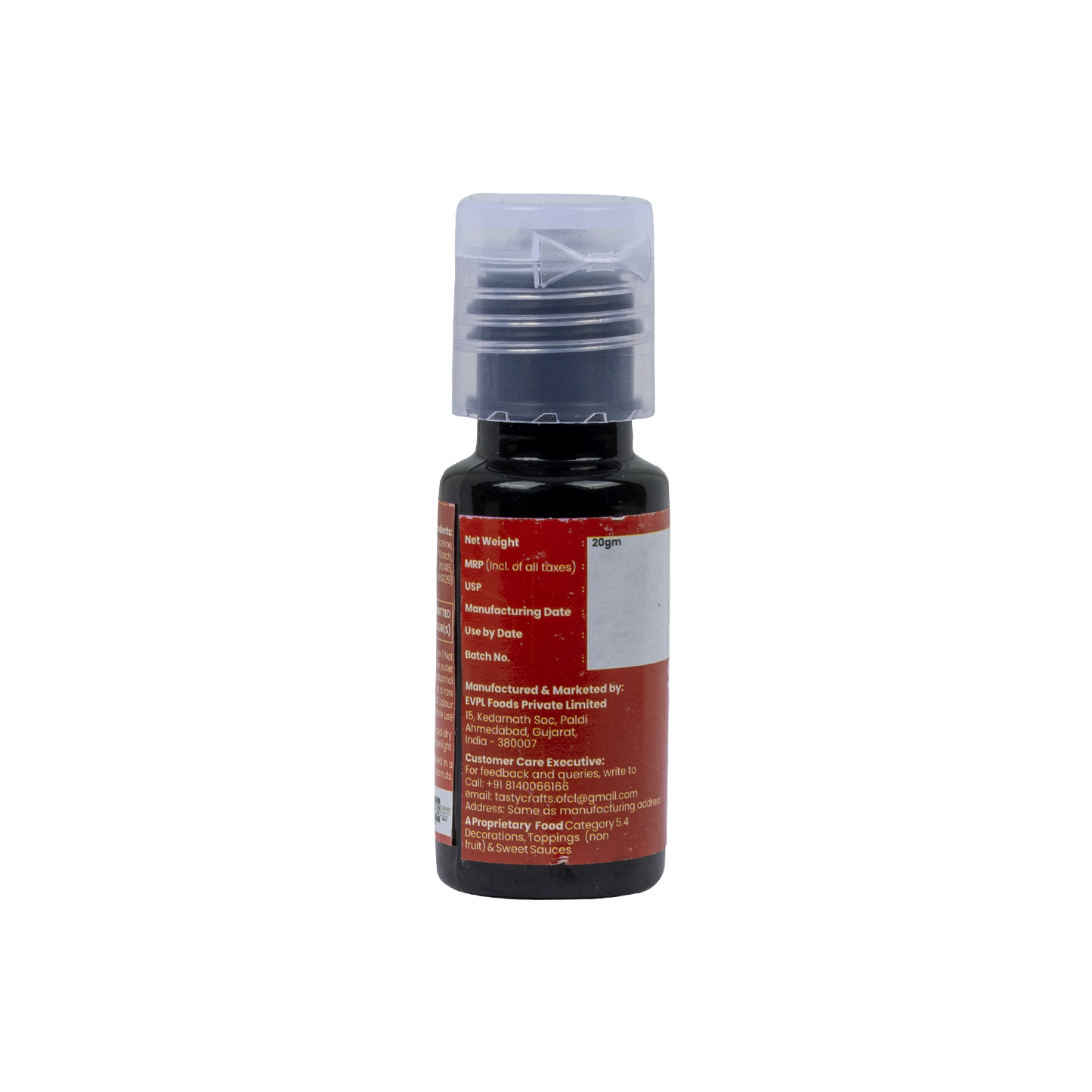 Tastycrafts Red Gel Colour 20 gm