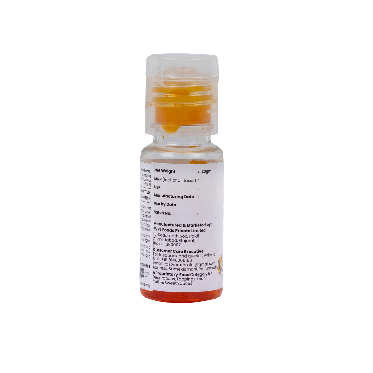 Tastycraft Candy Color Yellow 20 Gram
