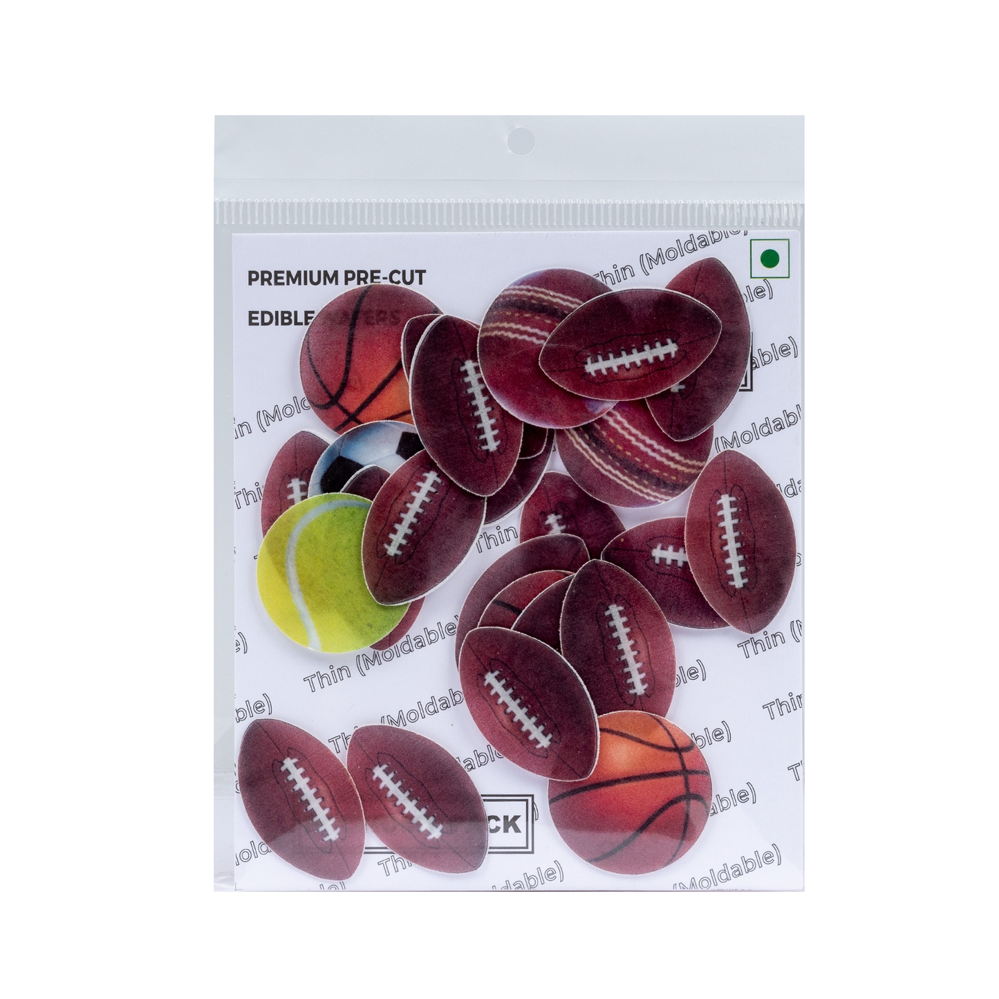 Tastycraft Pre-Cut Wafer Paper balls (WPC-064)