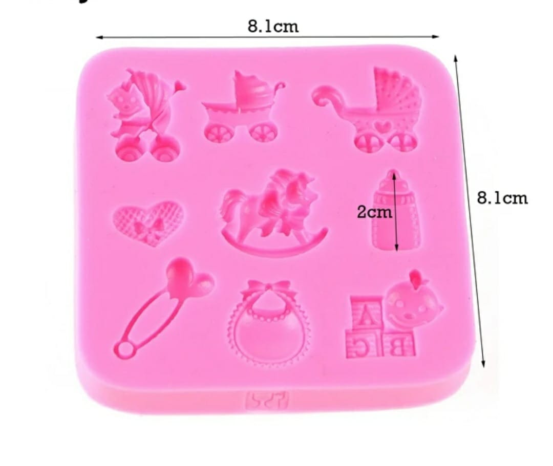 Baby shower silicon mould