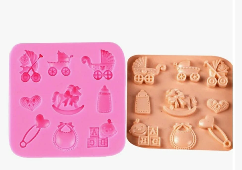 Baby shower silicon mould