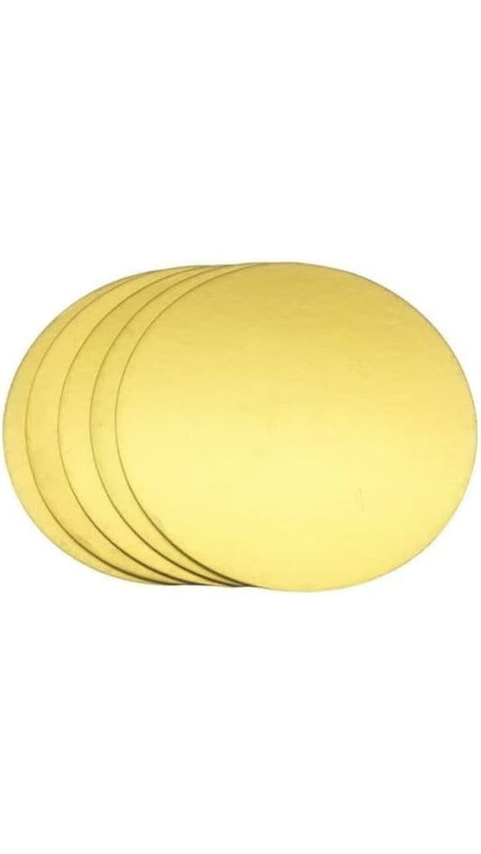 2 Pound Baseboard Round Golden size-10 Inch