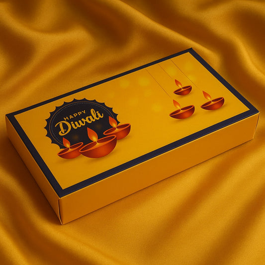 8 Cavity Slider Diwali Box For Chocolate and Brownie Size 8x4x1.5 Inch