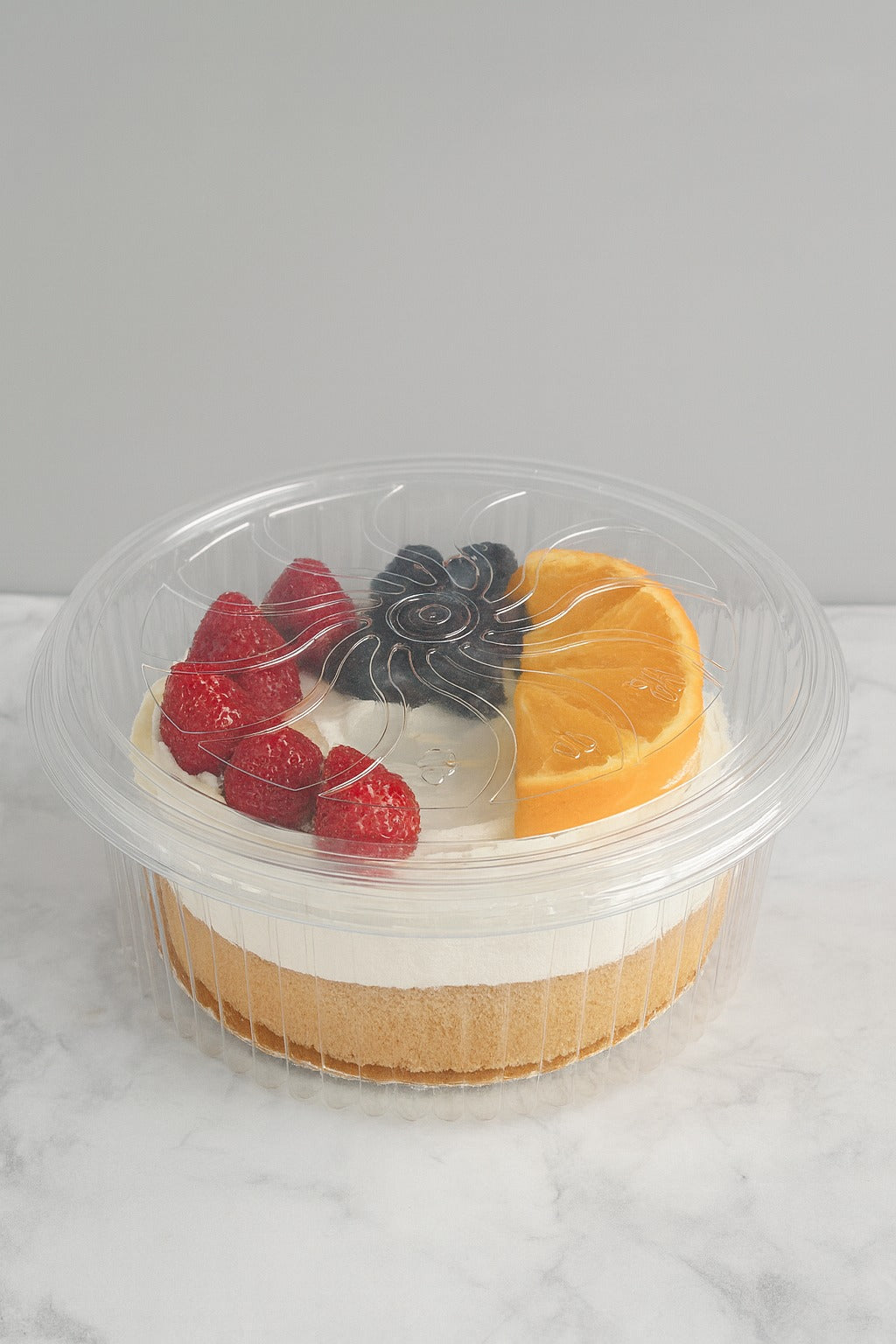 Transparent cake box pack of 10 size -8x8x5