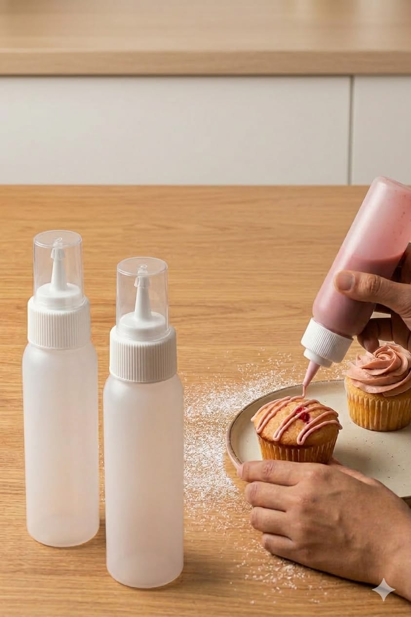 Needle Tip Squeeze Bottle  Set of 2pcs