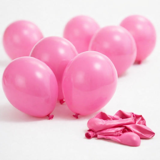 Pink metallic balloons (Pack Of 50)