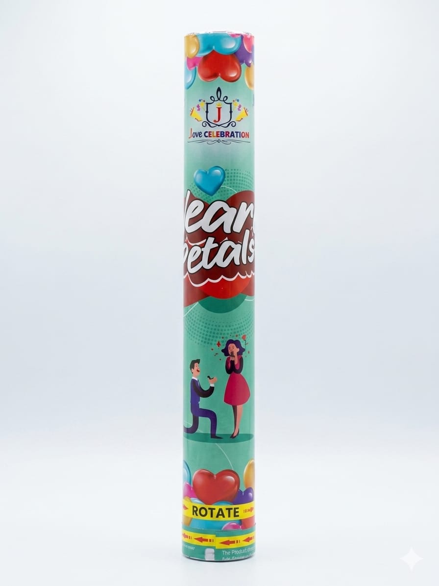 Heart Petals Party Popper