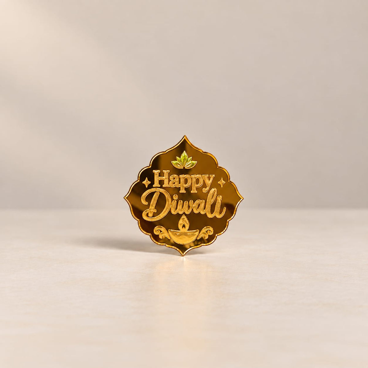 Happy Diwali Acrylic Topper Pack Of 10