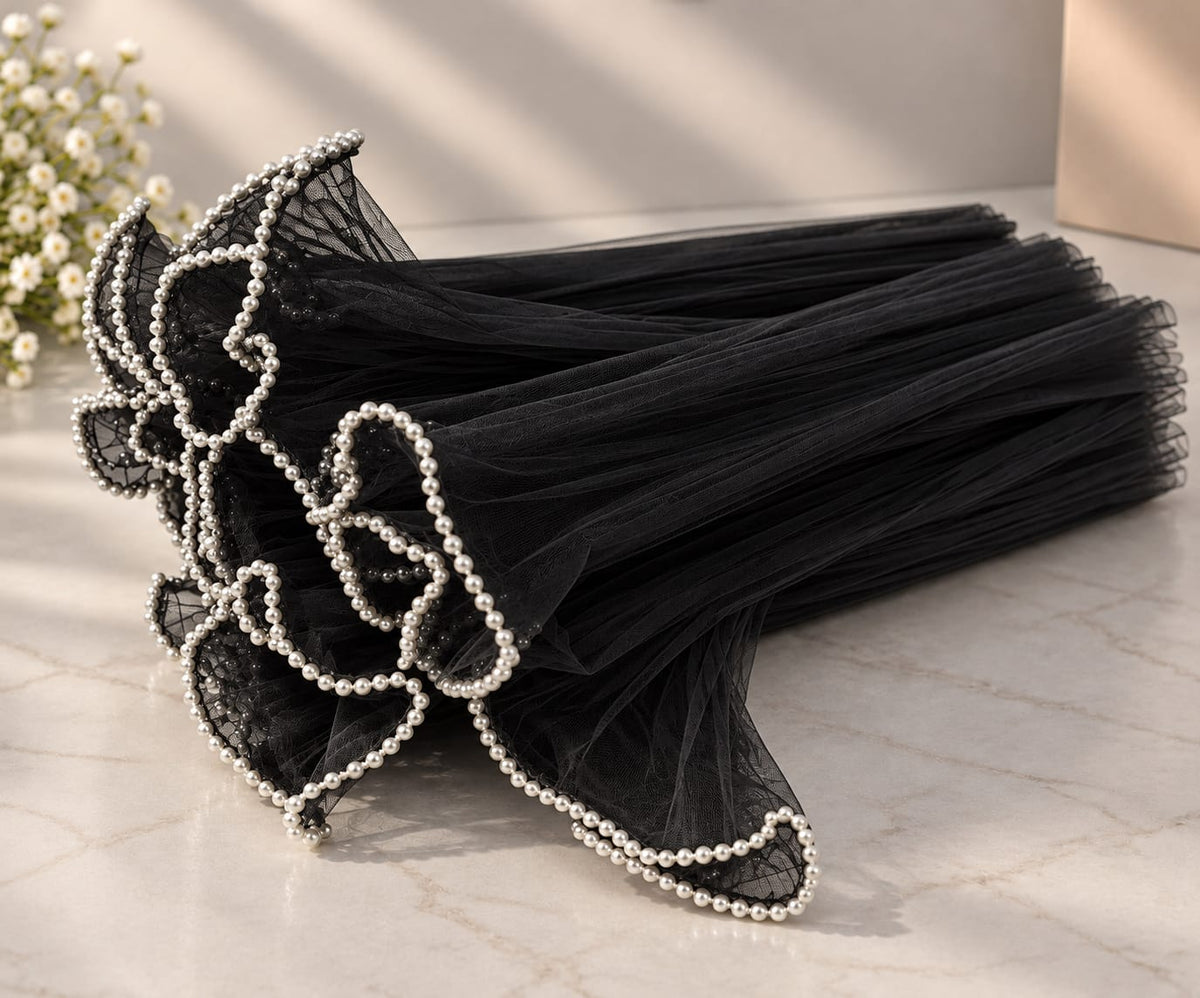Black Noor Net Approx 2 mtr