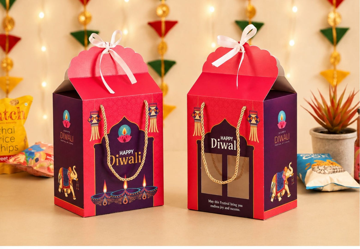 Traditional Diwali Gift Box pack of 10 -CODE 1808