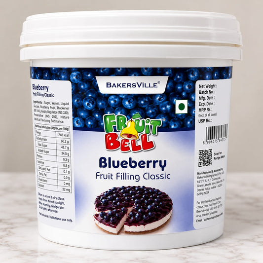 Bakersville Fruit Bell Blueberry Fruit Filling Classic - 1kg