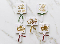 Happy Brithday Paper Tag Pack of 100