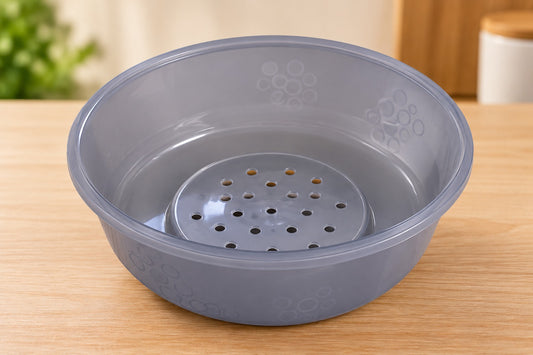 Round Plastic Colander Bowl