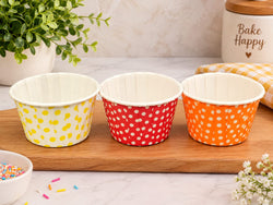 Round Shape Cupcake Liner pack of 100(Random Colour)