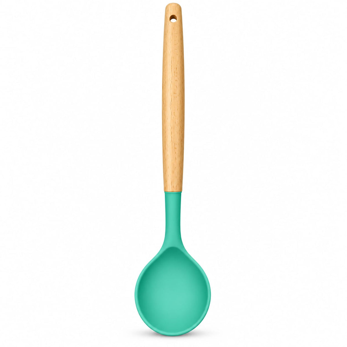Silicone Spatula with Wooden Handle-03