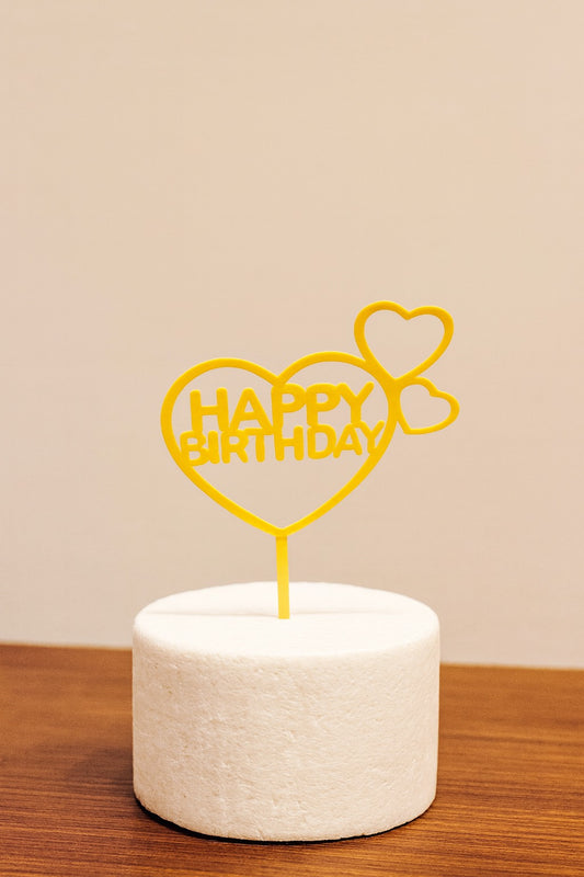 Economic Happy Birthday Cake Topper