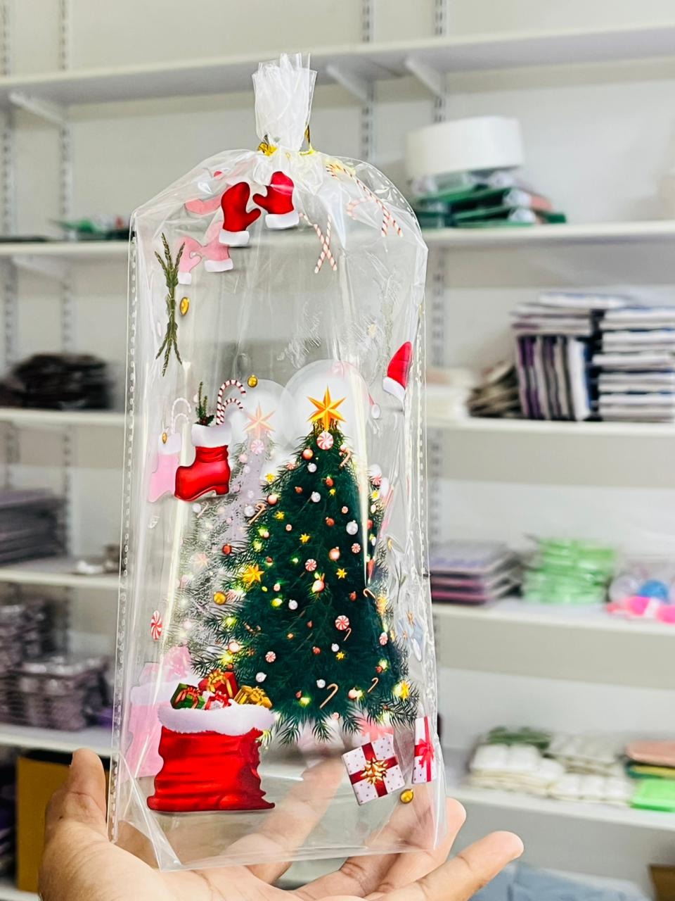 Christmas Tree Gift Pouch