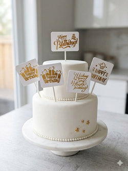 Happy Brithday Paper Tag Pack of 100