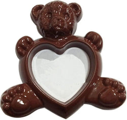 12 Cavity Teddy Bear Heart Shape Polycarbonate Mould