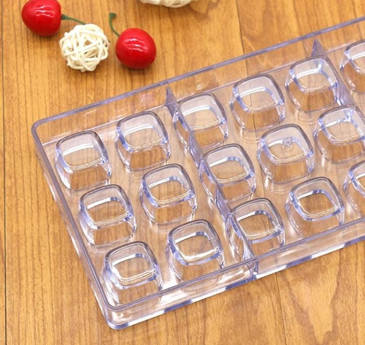 21 Cavity Square Shape Polycarbonate Mould