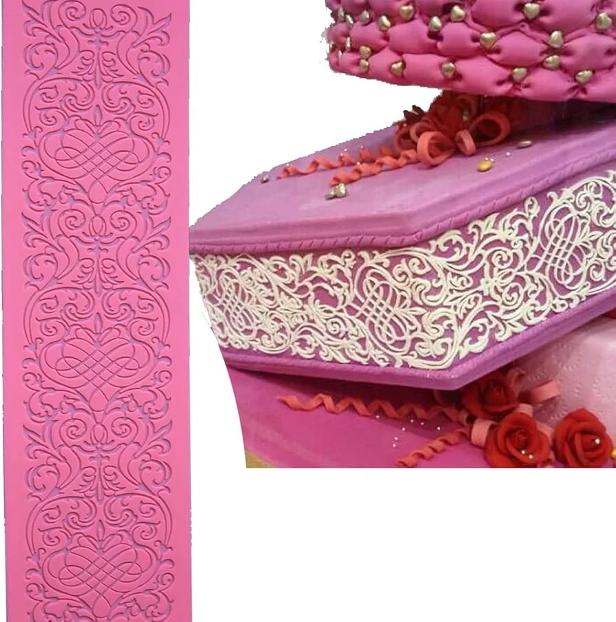 Lace Silicone Fondant Mold