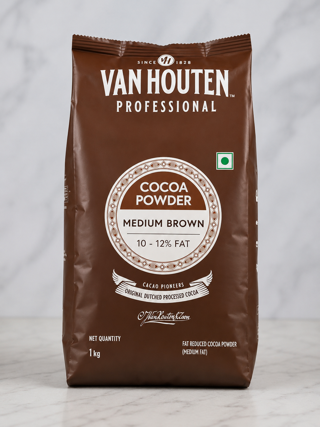 Van Houten Cocoa Powder Medium Brown 1kg