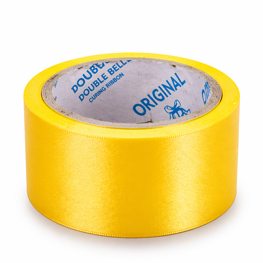 Yellow balloon ribbon (lenght approx 6.5 m breadht 2.2 cm)