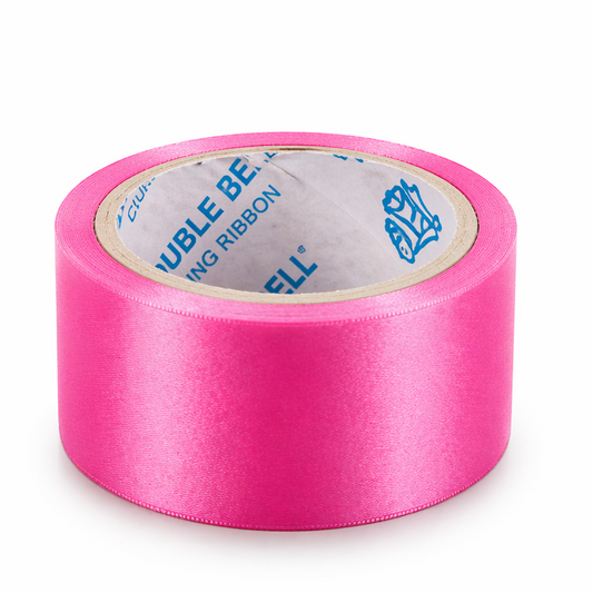 pink balloon ribbon (lenght approx 6.5 m breadht 2.2 cm)