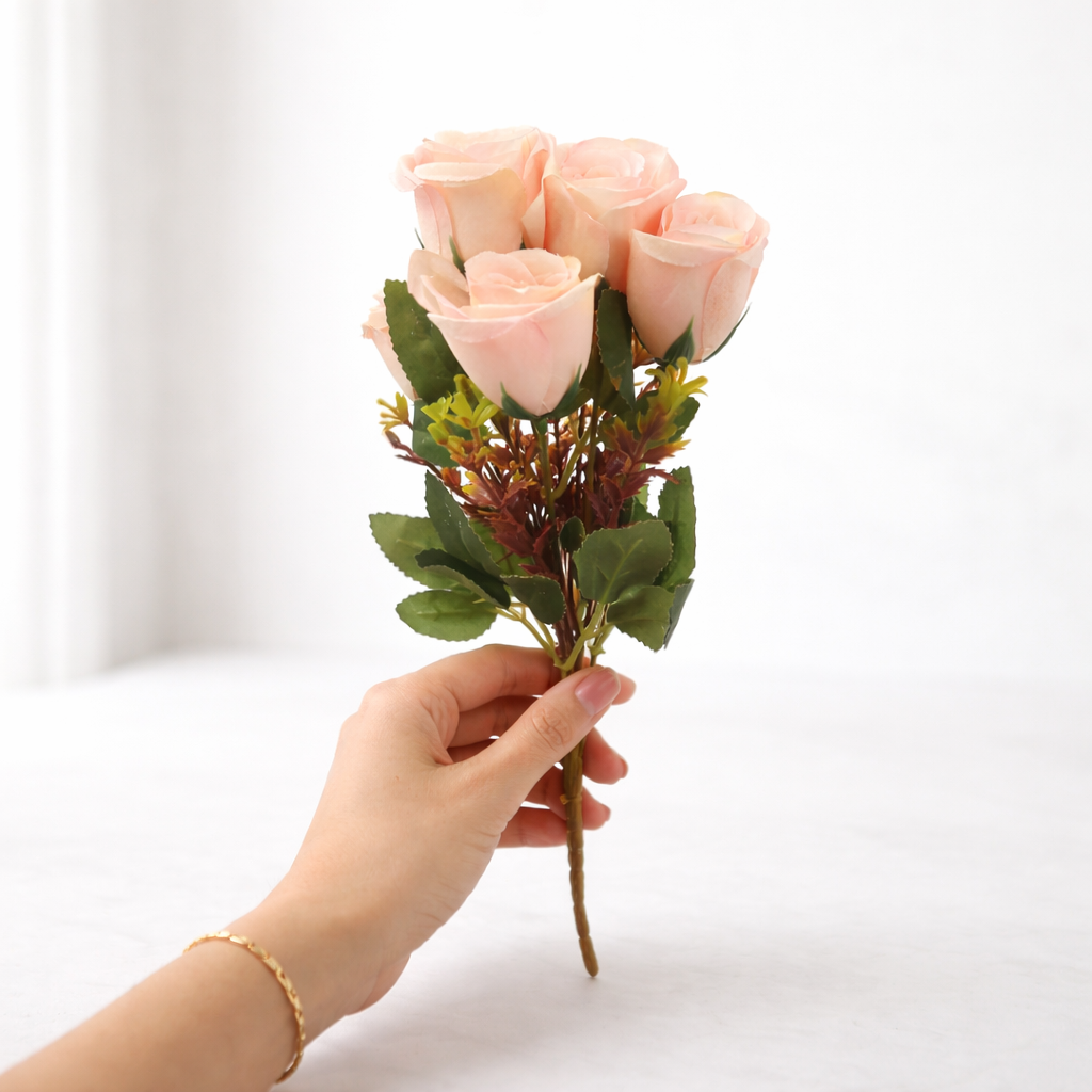 Artificial Rose Flower Bouquet
