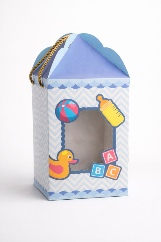 Hamper Box Baby Boy Pack Of 5 Size - 6x6x9 inch