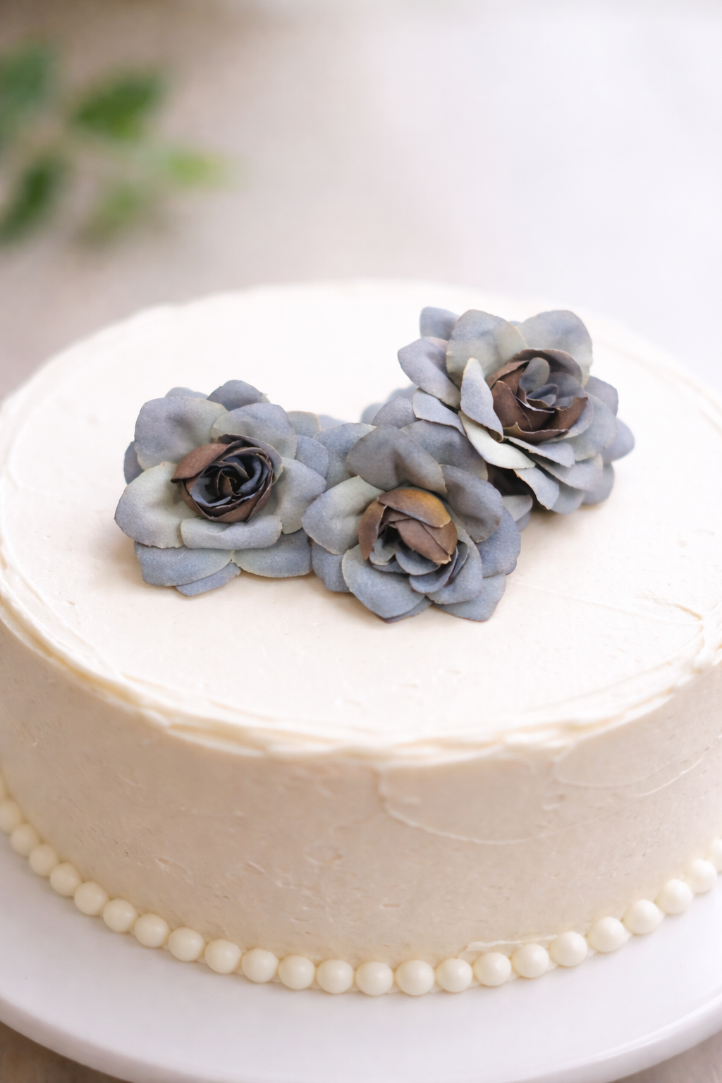 Greyish Artificial Rose flower