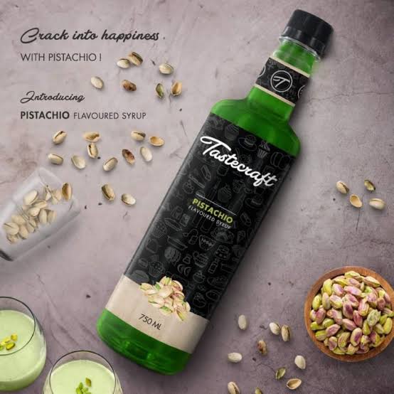 Tastecraft pistachio flavour syrup 750ml