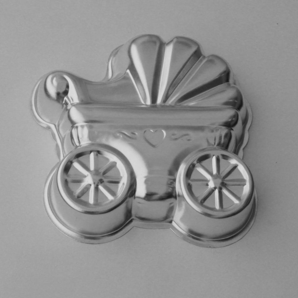 Rolex Baby Pram Cake Tin 10x9 inch