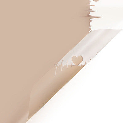 Flower Wrapping Brown Paper Pack of 5 Size-22x21.5 inch