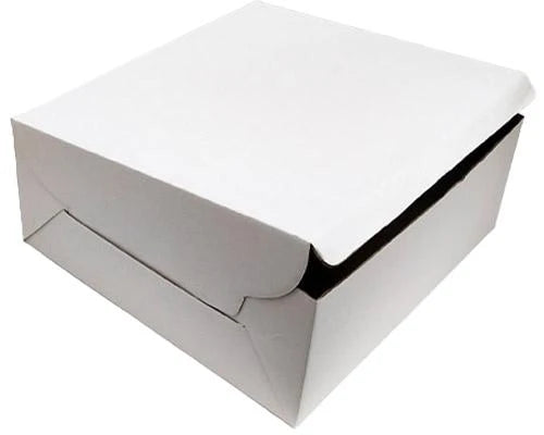 1 Pound Cake Box 8X8X5 White (Pack of 50)