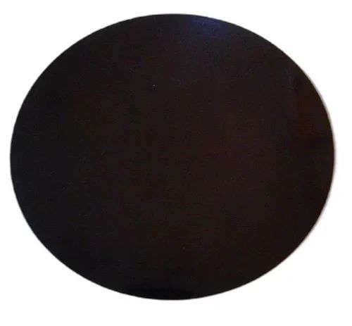 Round Black 6 inch Baseboard