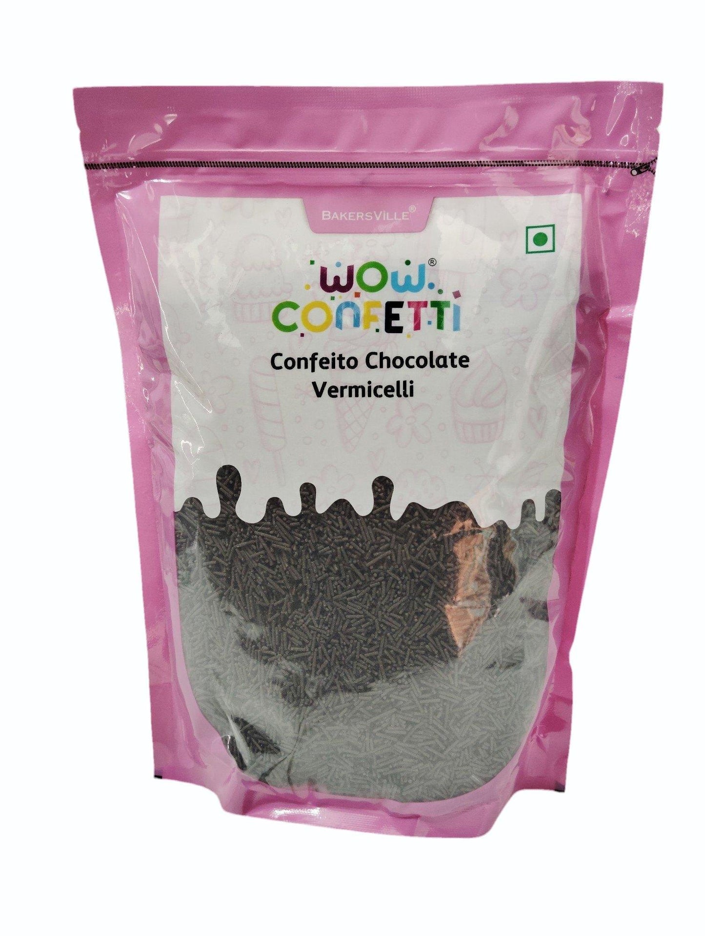 Bakersville Wow Confetti Confeito Chocolate Vermicelli Sprinkler