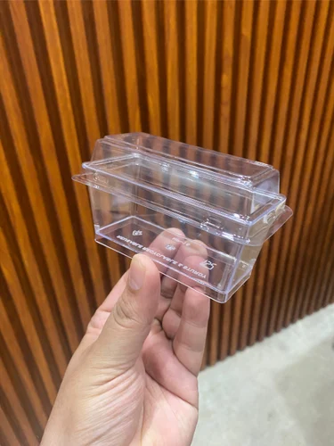 Plastic Mousse Cup With Lid 125ml Size - 4x2x1.5 inch