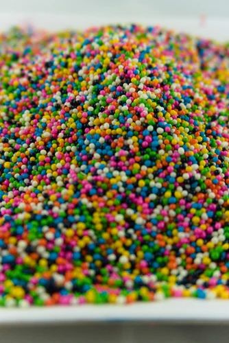 Bakersville Wow Confetti Coloured Balls 2mm sprinkle 1 kg
