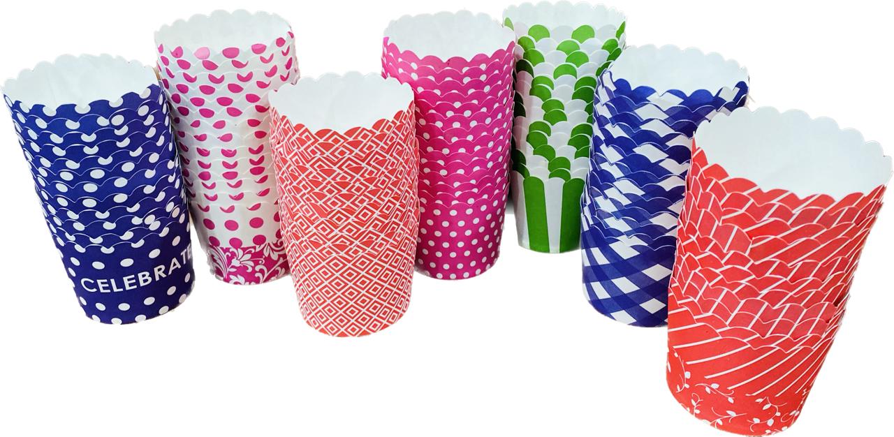 Random Cupcake Liner Pack of 50 Size -3 inch