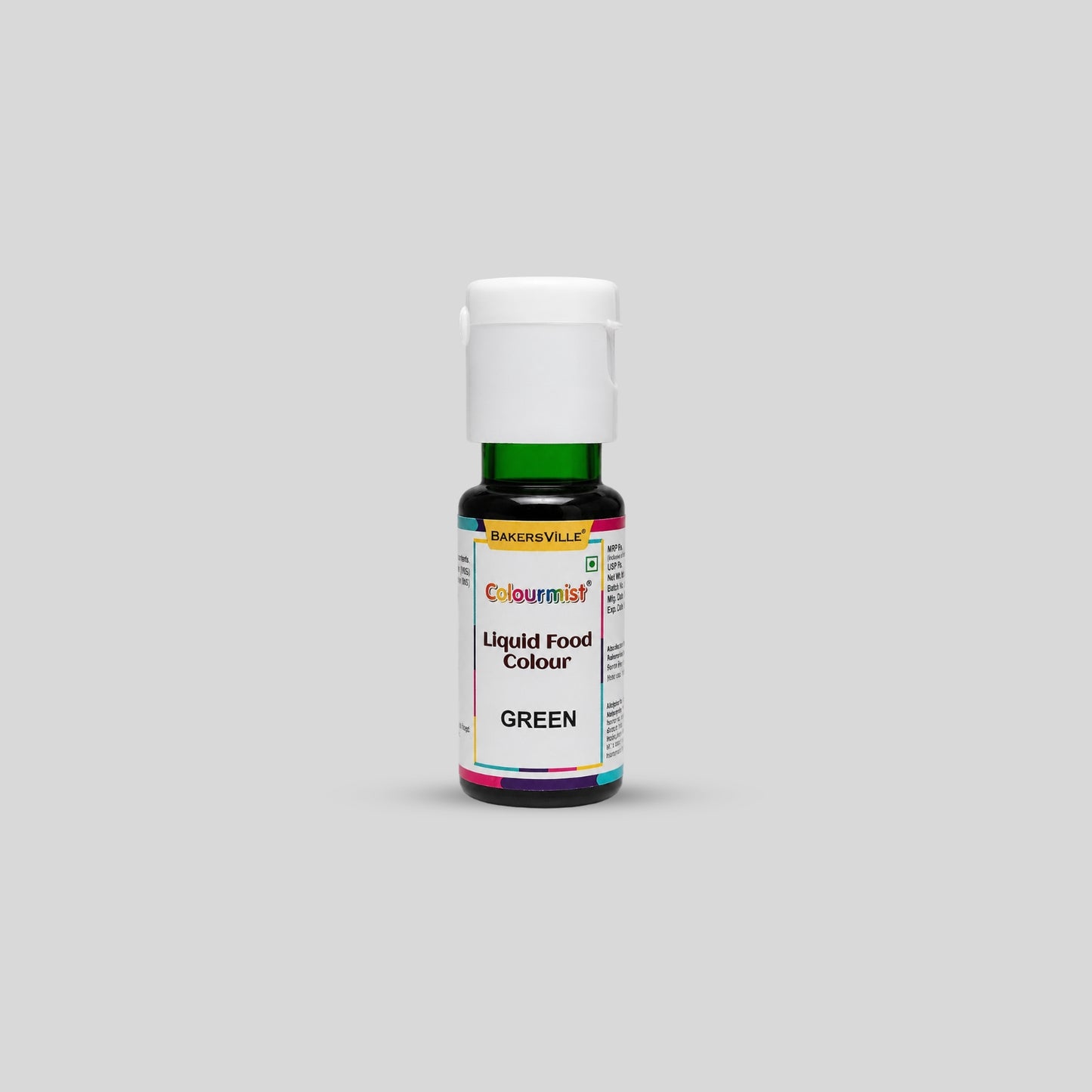Bakersville Colourmist Green liquid food colour 20ml