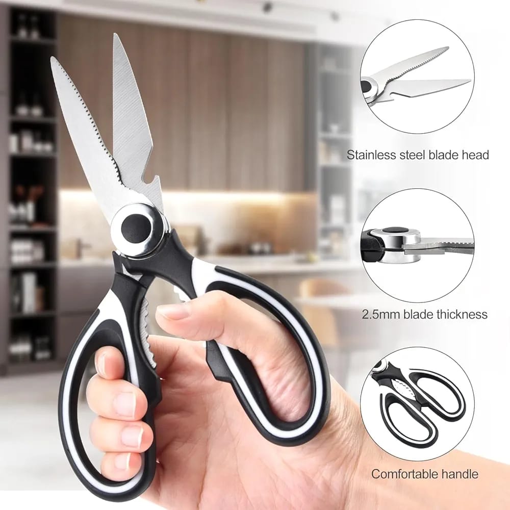 Multifunctional kitchen scissors