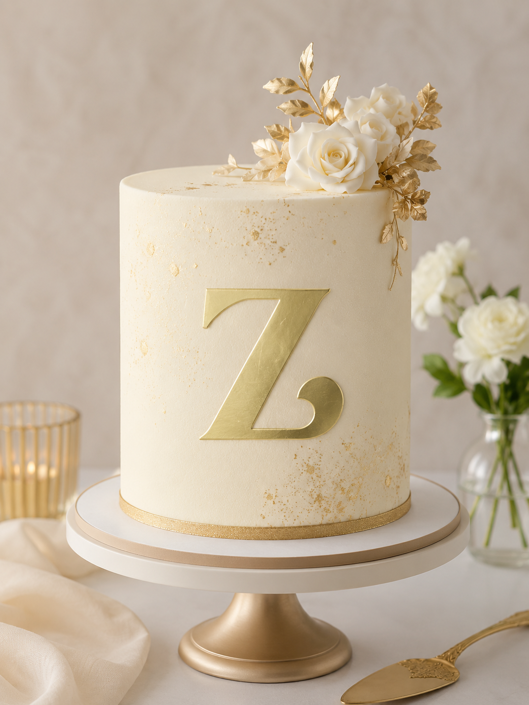 Z Alphabet 2 inch Acrylic Topper