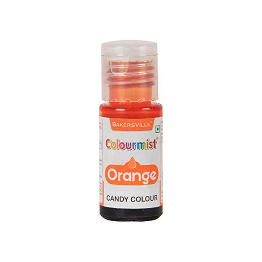 BakersVille Colourmist orange candy gel colour