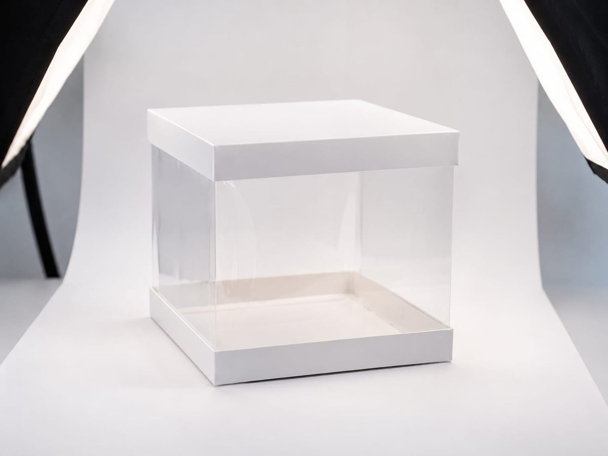 Pull me up Square Cake Box (8x8x8 inches)