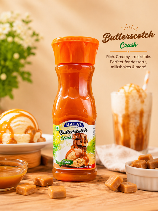 Mala's Butterscotch Crush 250 ml