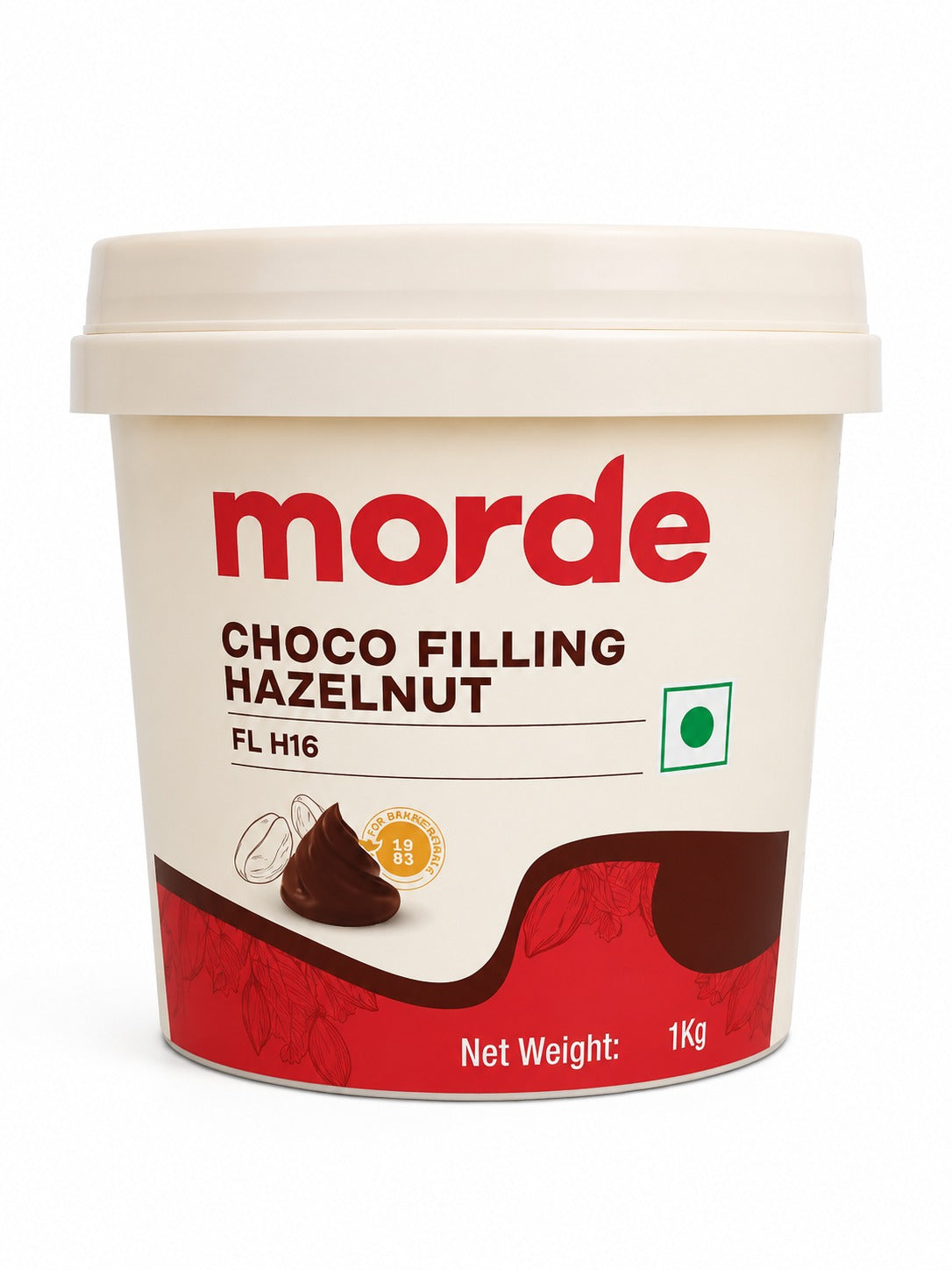 Morde Choco Filling Hazelnut 1kg