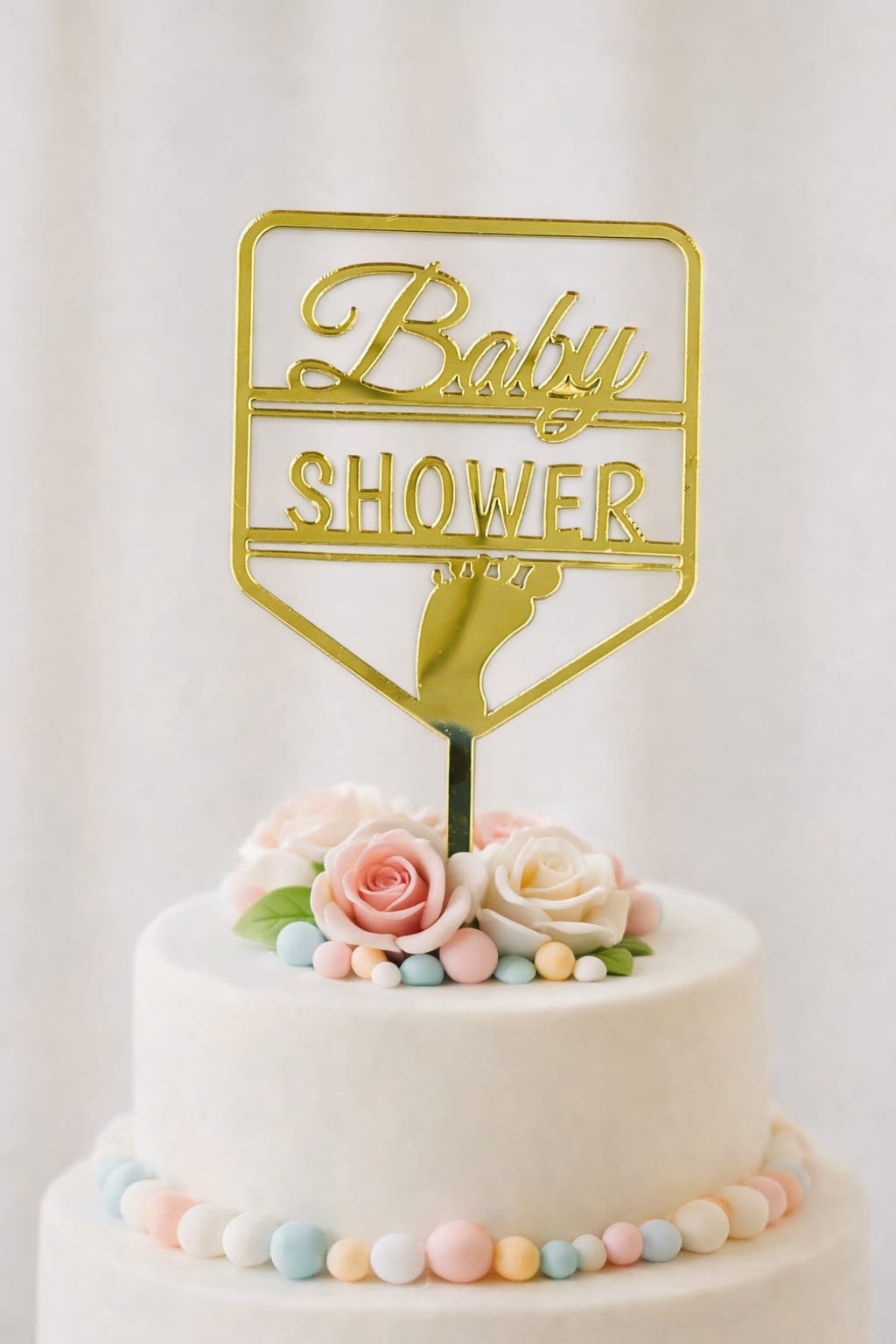 Baby shower Acrylic topper