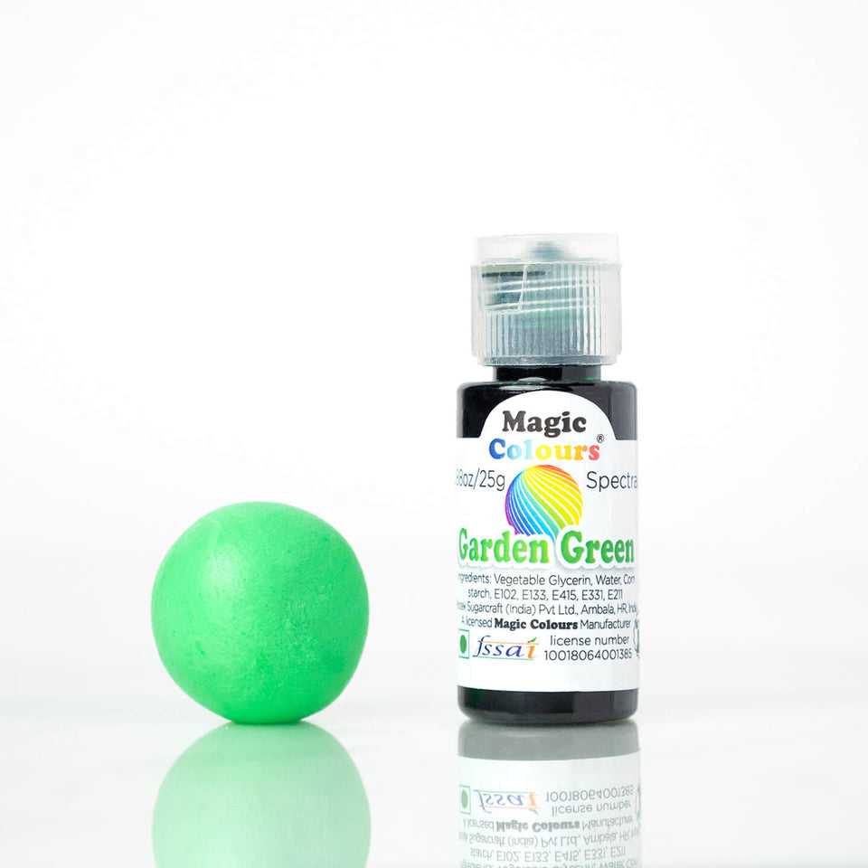 Magic Garden Green Gel colours