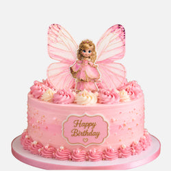 Princess Butterfly Theme Topper ( 2 wings 1 princess)